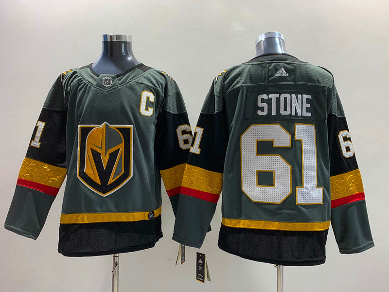 Men's Vegas Golden Knights Mark Stone #61 Gray Breakaway Player Jersey