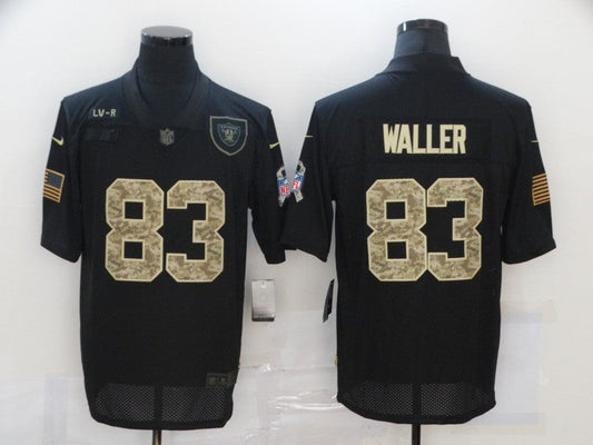 Men's Las Vegas Raiders Darren Waller #83 Black Game Jersey