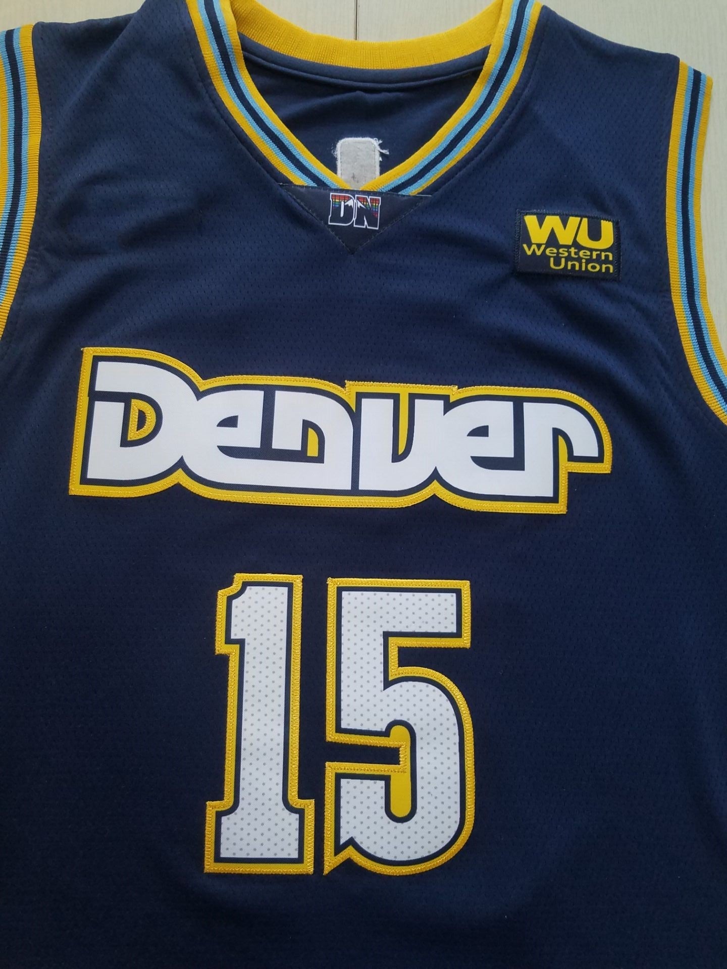 Men's Denver Nuggets Nikola Jokic Navy Swingman Jersey - City Edition