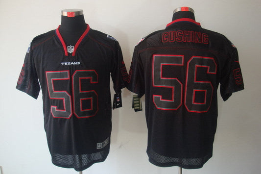 Men's Houston Texans Brian Cushing #56 Black Game Jersey