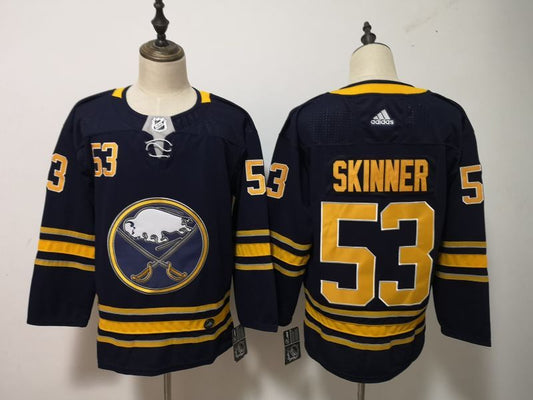 Men's Buffalo Sabres Jeff Skinner #53 Navy Replica Player Jersey