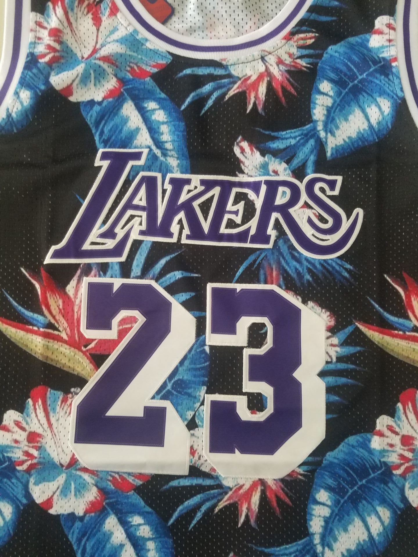 LeBron James Los Angeles Lakers #23 NBA Classics Authentic Jersey