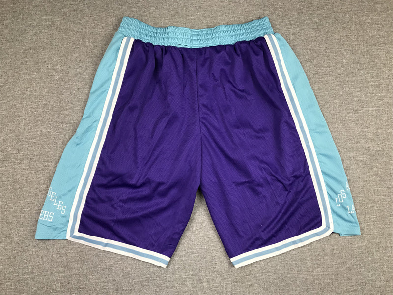 Men's Los Angeles Lakers Purple 2021/22 Basketball Shorts City Edition