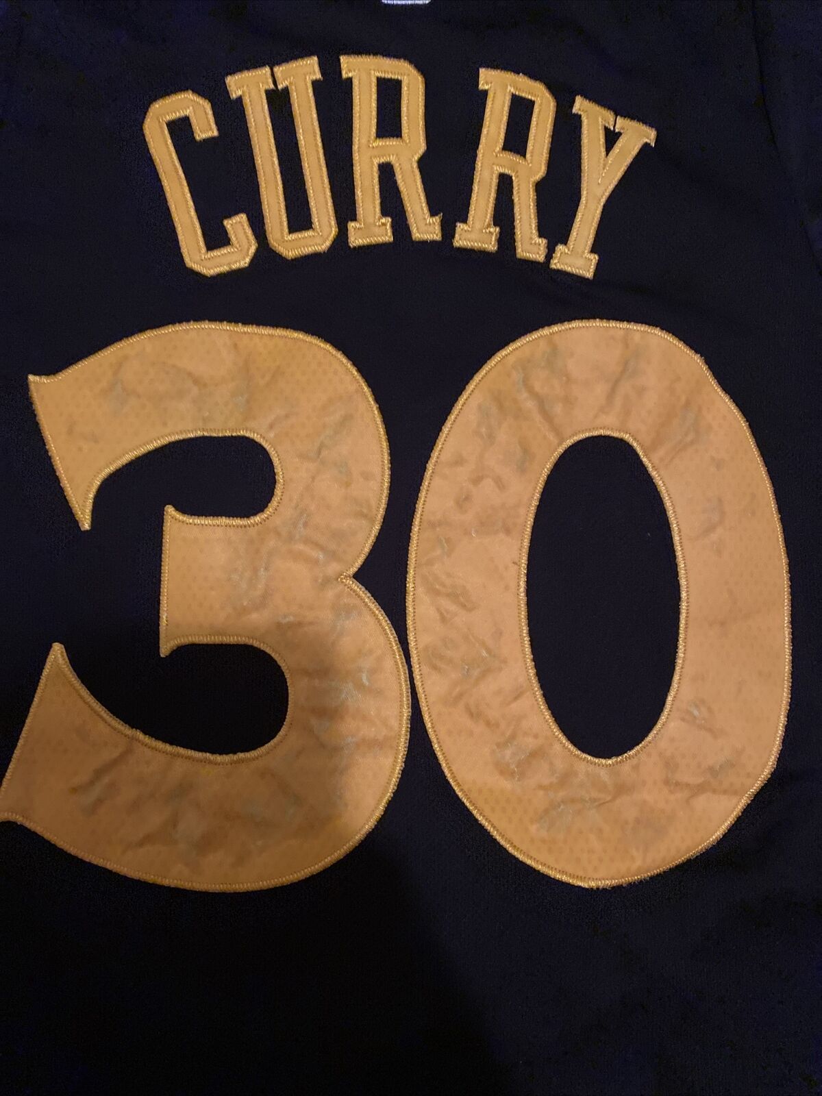 Men's Golden State Warriors Stephen Curry #30 Chinese New Year Jersey