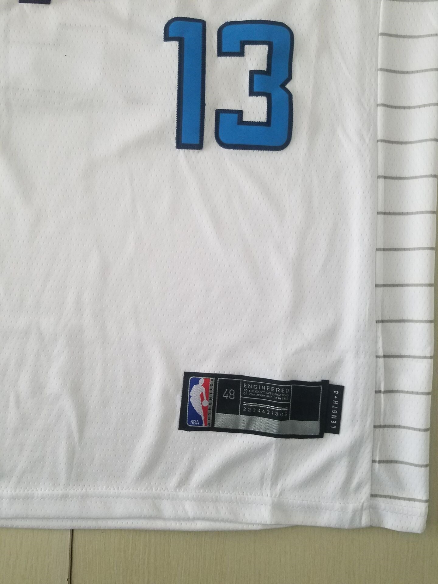 Men's LA Clippers Paul George #13 White Classics Jersey