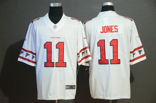 Men's Atlanta Falcons Julio Jones #11 White Authentic Game Jersey