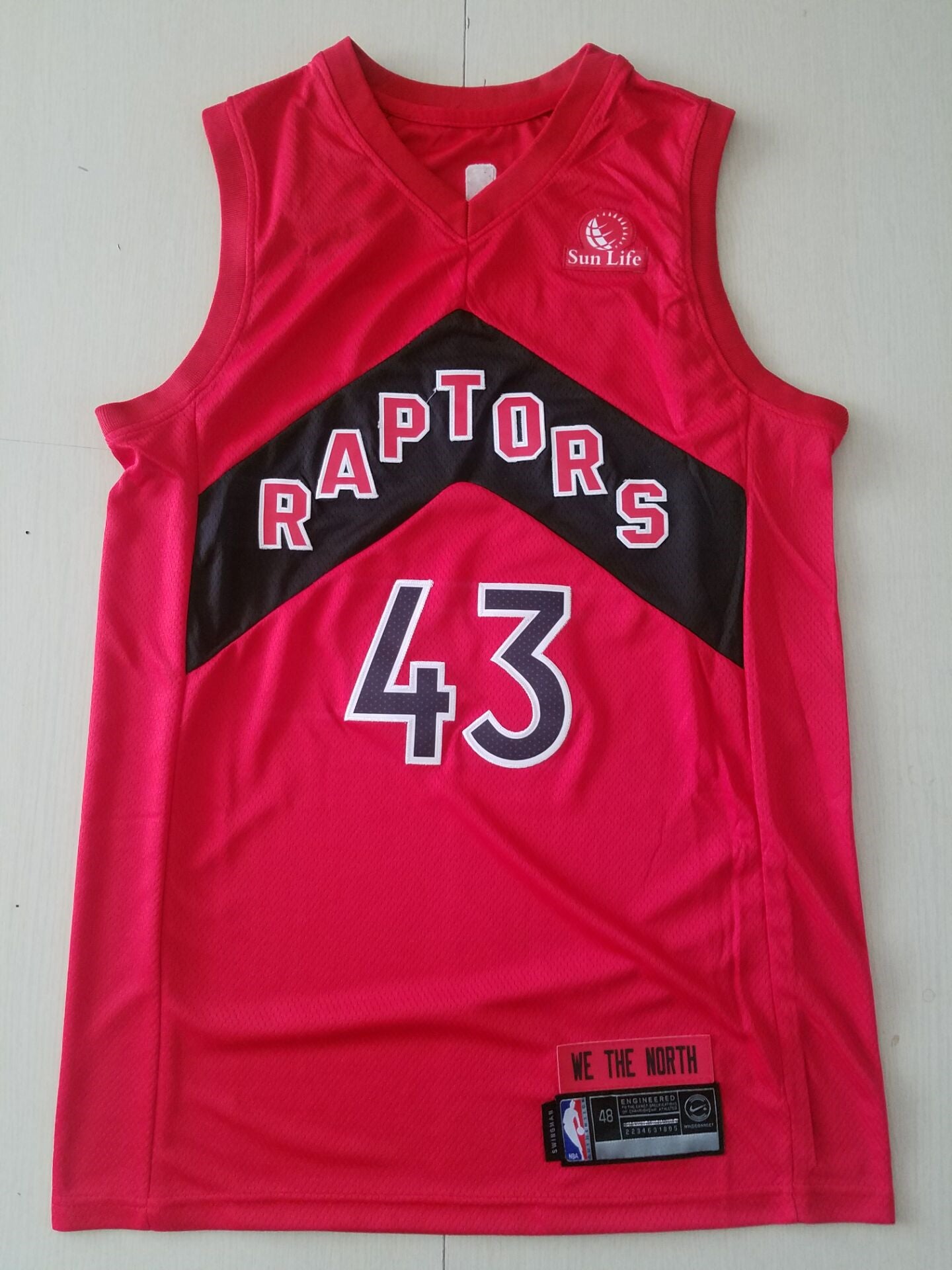 Men's Toronto Raptors Pascal Siakam Red 2021/22 Diamond Swingman Jersey