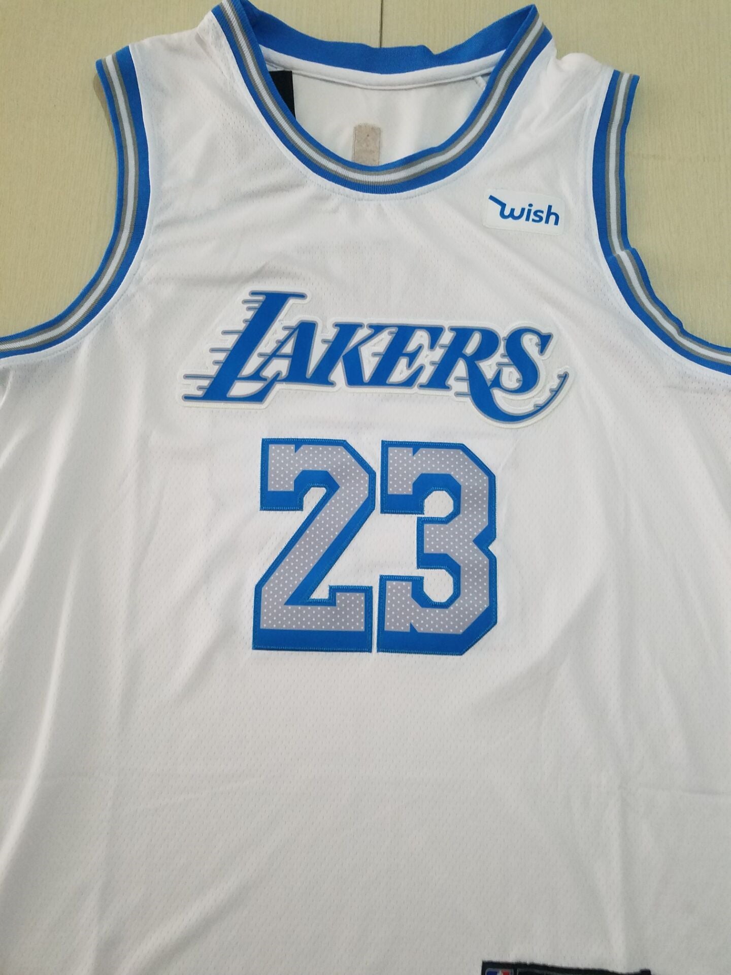 Men's Los Angeles Lakers LeBron James 2020/21 White Swingman Jersey City Edition