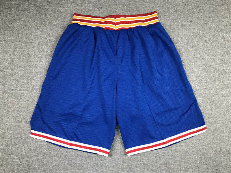 Men's Golden State Warriors Blue Basketball Shorts