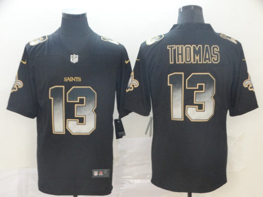 Men's New Orleans Saints #13 Michael Thomas Black Game Jersey