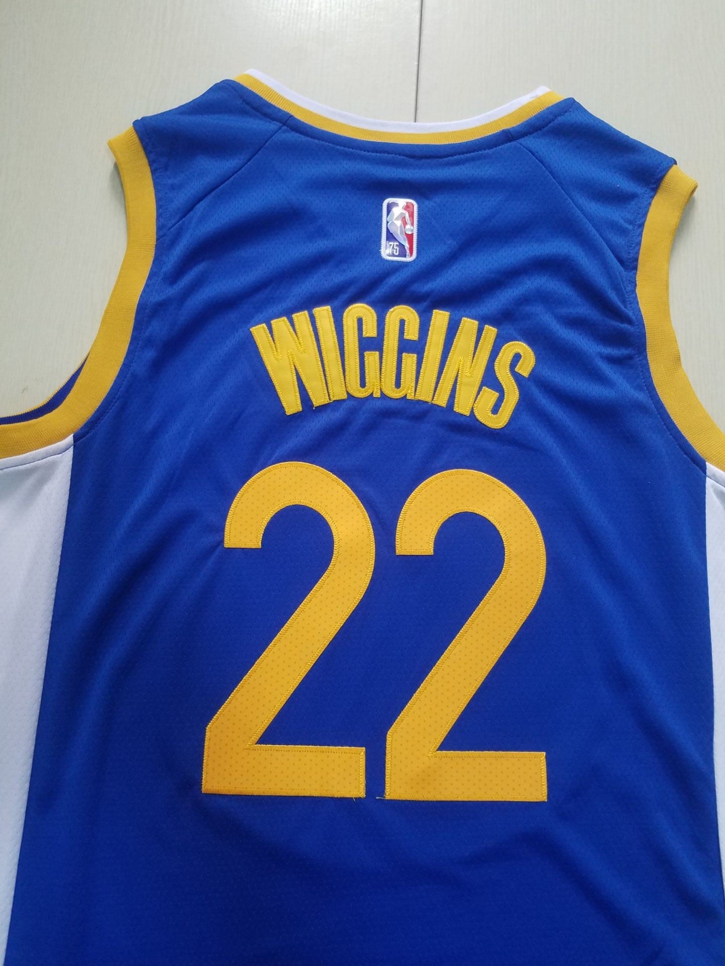 Men's Golden State Warriors Andrew Wiggins 2020/21 Fast Break Replica Jersey