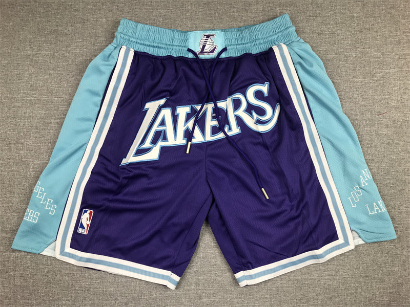 Men's Los Angeles Lakers Purple 2021/22 City Edition Basketball Shorts