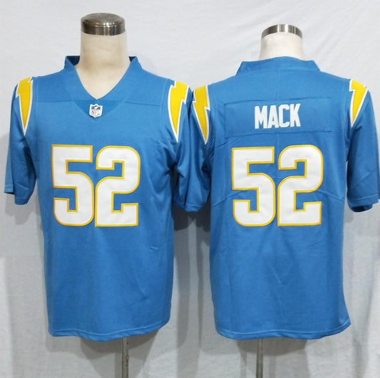 Men's Los Angeles Chargers Khalil Mack #52 Powder Blue Game Jersey