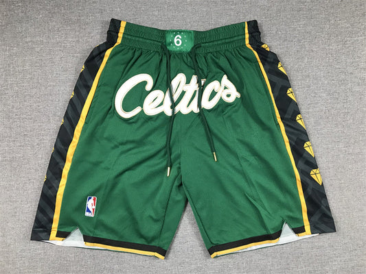 Men's Boston Celtics Green 2022/23 Basketball Shorts - City Edition