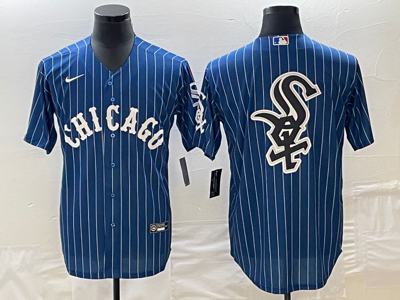 Men's Chicago White Sox Blue Replica Team Jersey