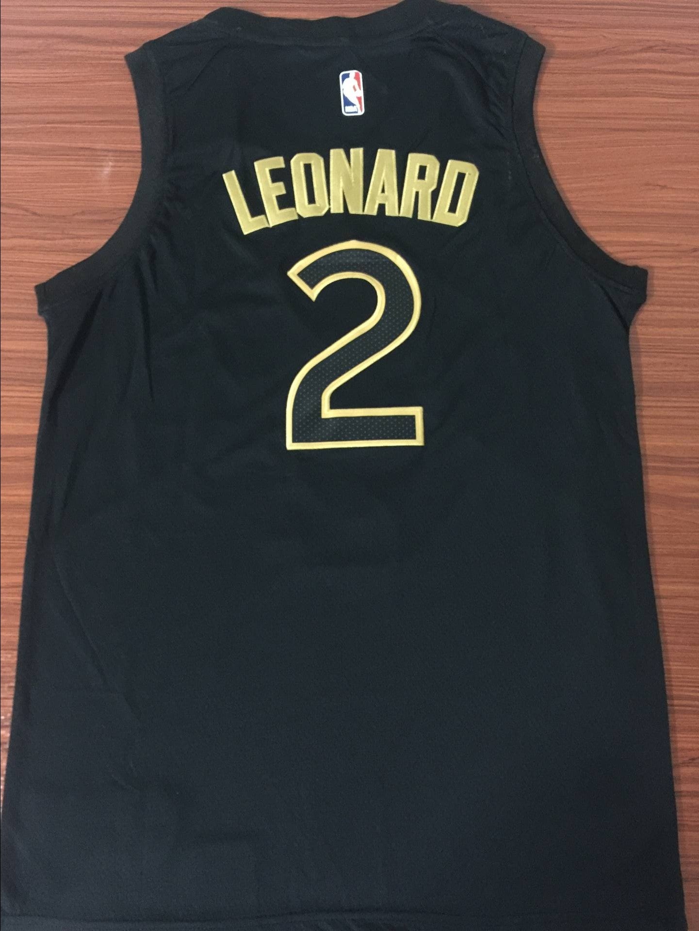 Men's Toronto Raptors Kawhi Leonard Black Fast Break Replica Player Jersey