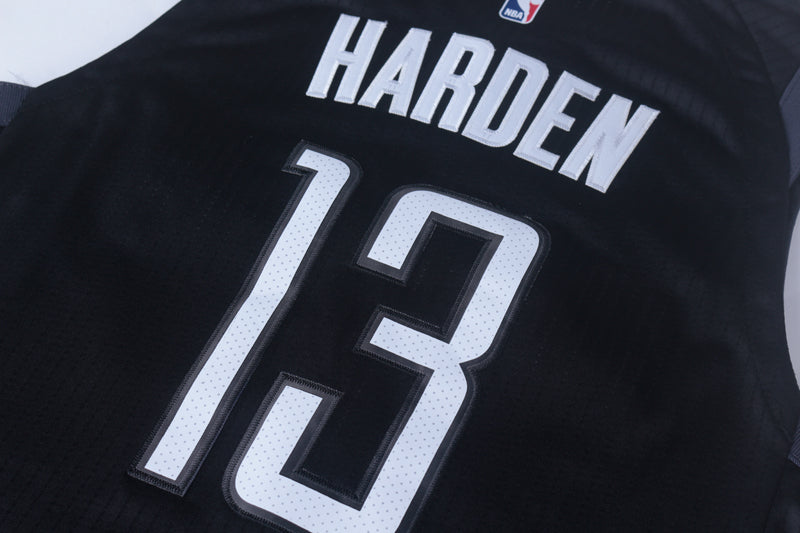 Men's Houston Rockets James Harden #13 NBA Black Player Replica Jersey