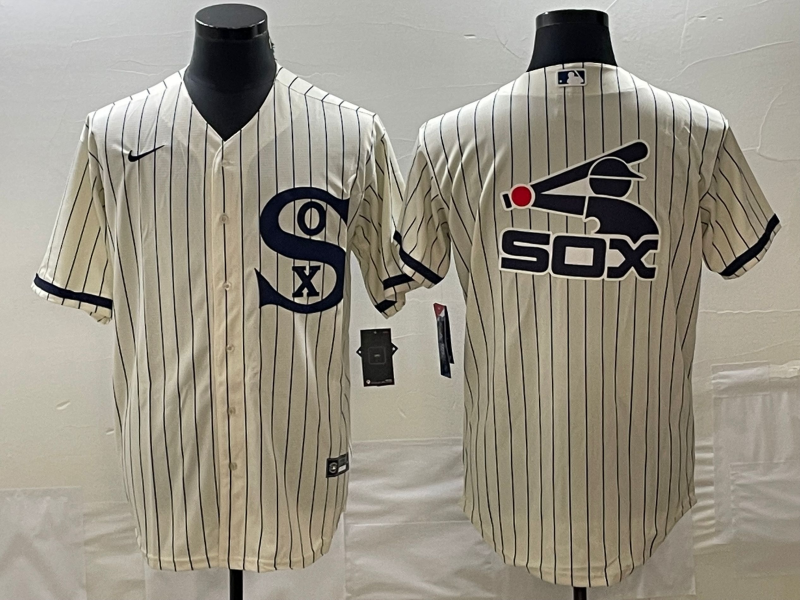 Men's Chicago White Sox Cream Replica Player Jersey