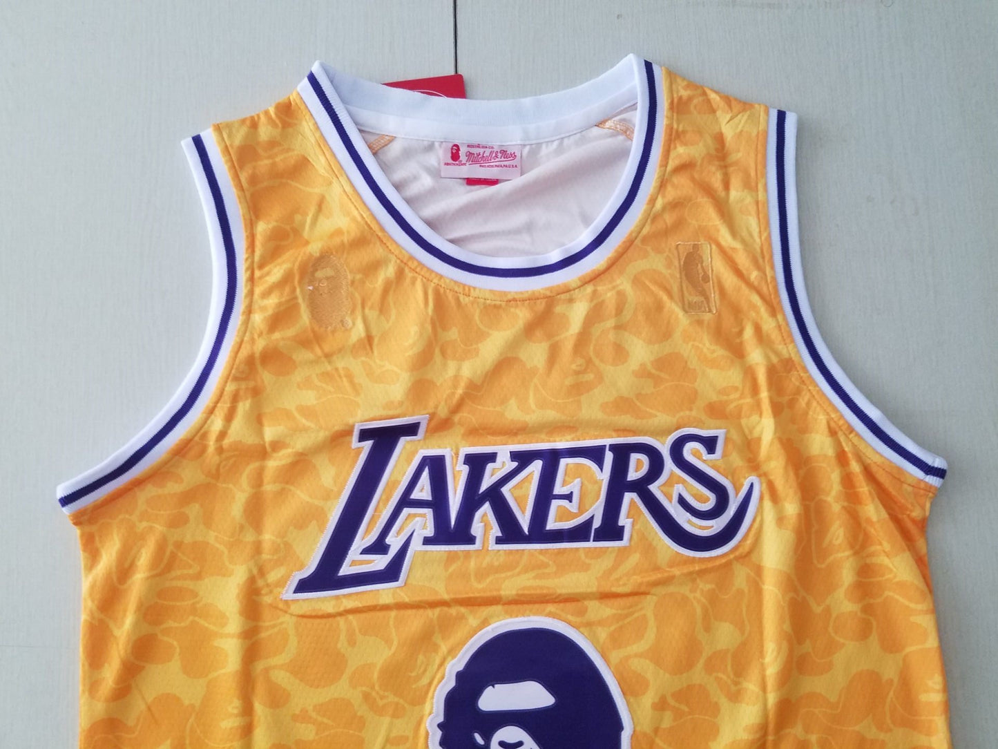 Men's Los Angeles Lakers LeBron James #23 NBA Orange Swingman Jersey