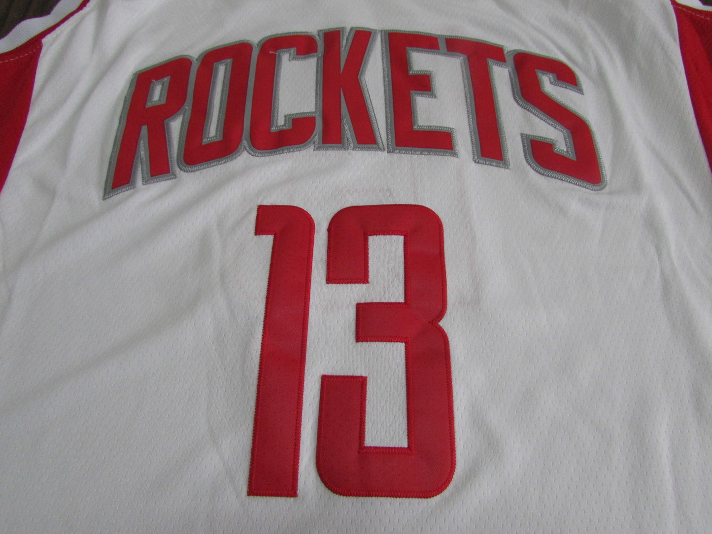 Men's Houston Rockets James Harden #13 NBA White Player Replica Jersey