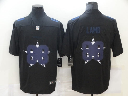 Men's Dallas Cowboys #88 CeeDee Lamb Black Alternate Game Jersey