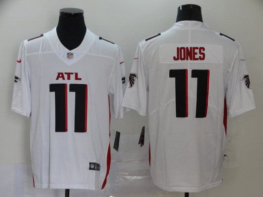 Men's Atlanta Falcons Julio Jones #11 White Game Player Jersey