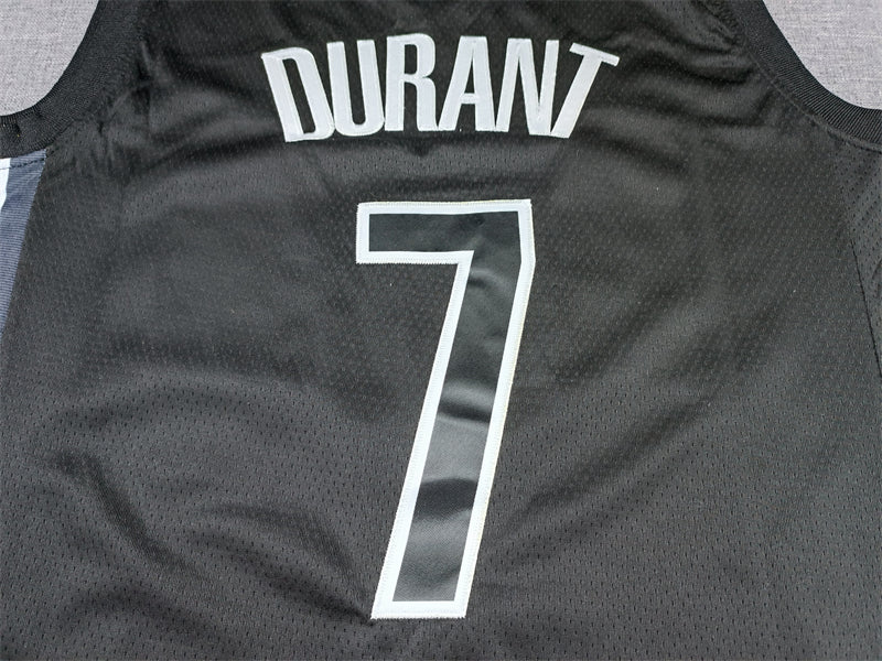 Men's Brooklyn Nets Kevin Durant #7 Black 2022/23 Statement Edition Swingman Jersey