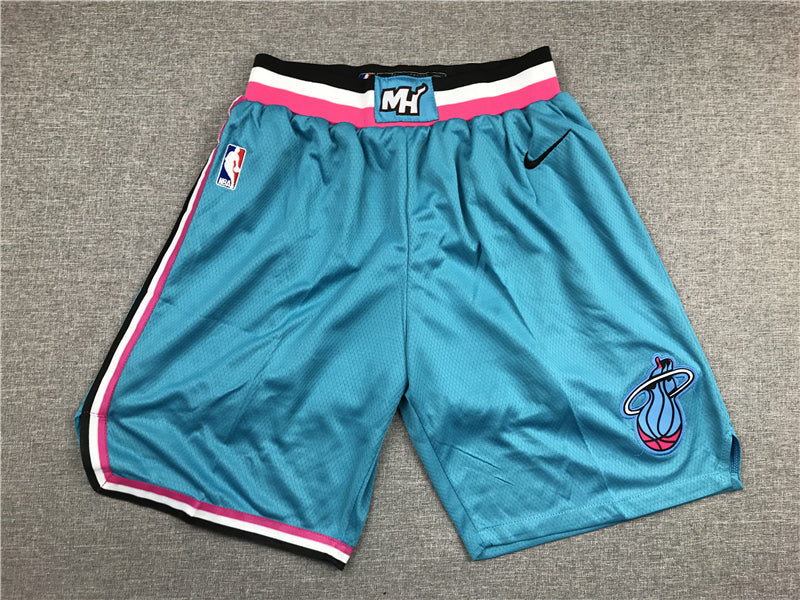 Men's Miami Heat Blue City Edition Basketball Shorts