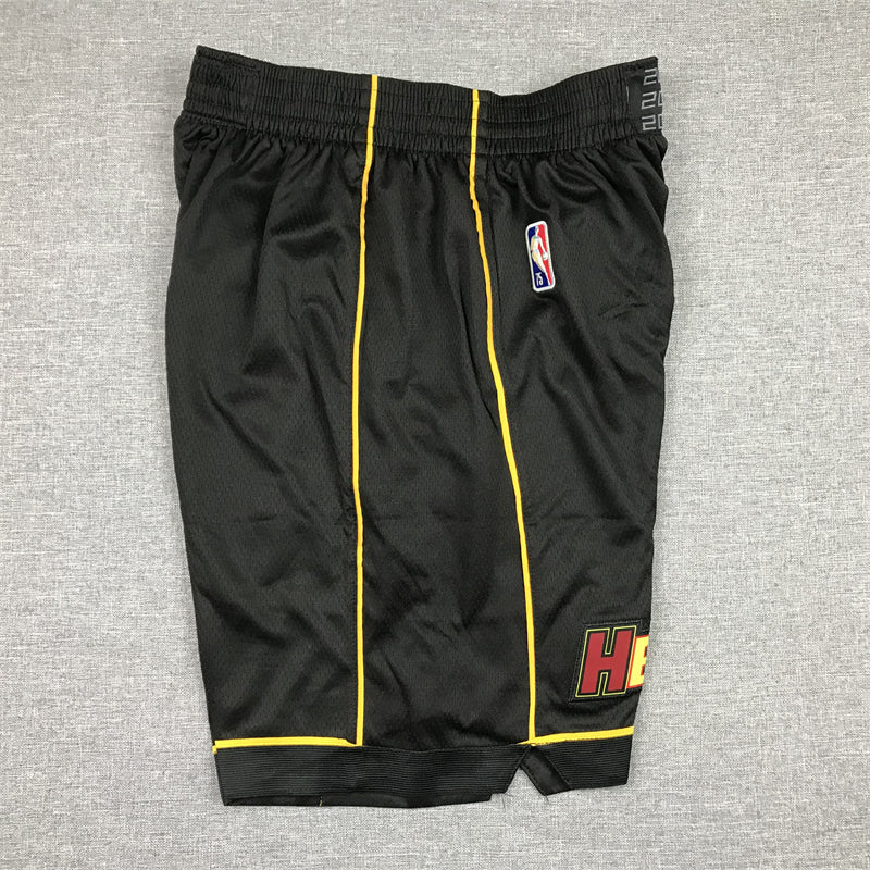 Men's Miami Heat Black City Edition Basketball Shorts