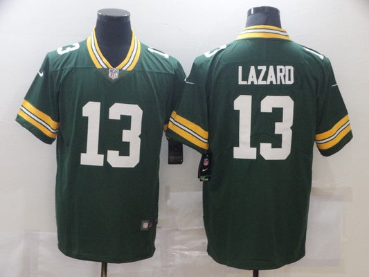 Men's Green Bay Packers Allen Lazard #13 Green Game Jersey