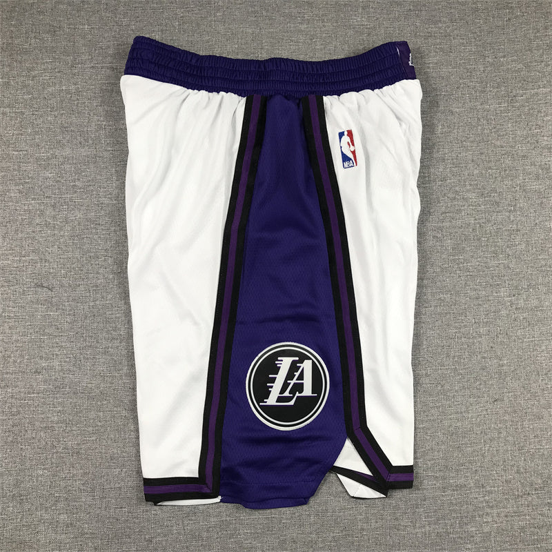 Men's Los Angeles Lakers White 2022/23 City Edition Basketball Shorts