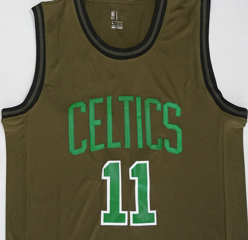 Men's Boston Celtics Kyrie Irving #11 NBA Swingman Jersey - Army Green