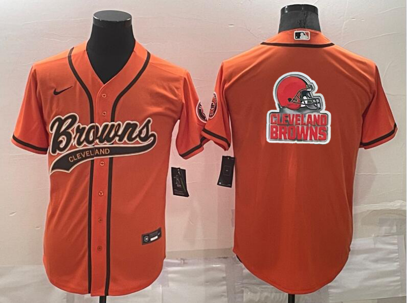 Men's Cleveland Browns Orange Game Jersey