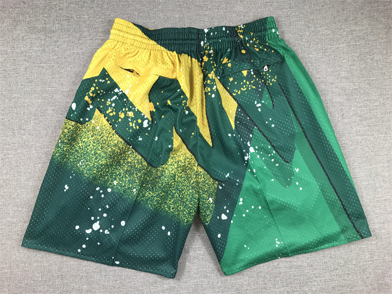 Men's Seattle SuperSonics Green Swingman Pocket Shorts