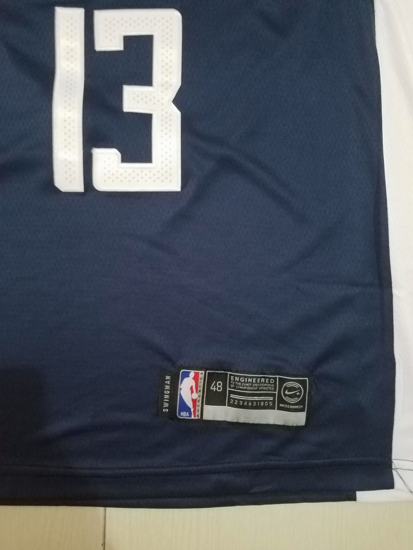 Men's LA Clippers Paul George #13 NBA Dark Blue Classics Jersey - City Edition