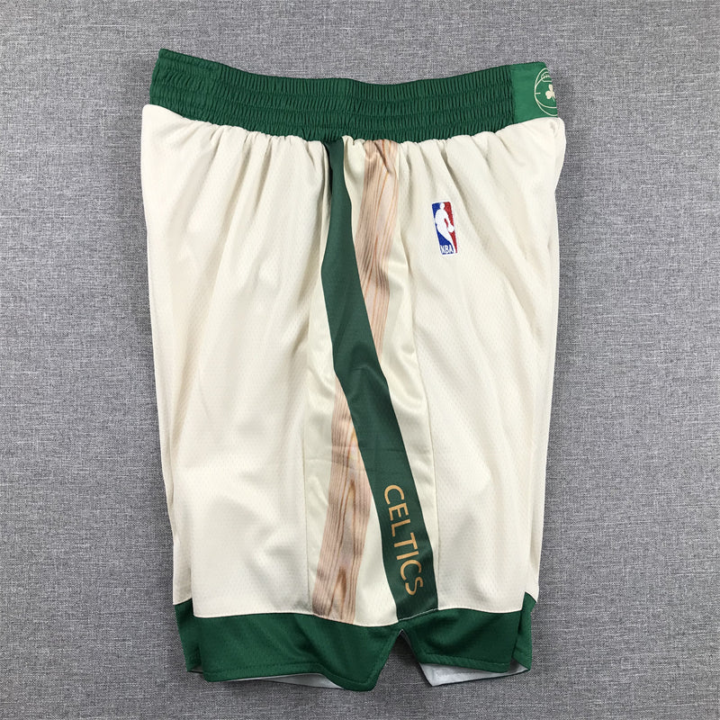 Men's Boston Celtics White 2023/24 Swingman City Edition Shorts