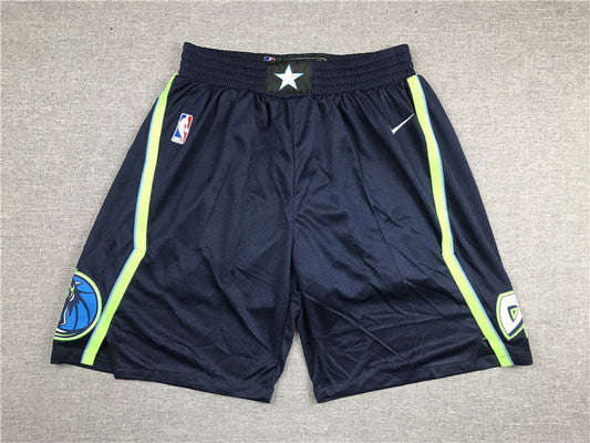 Men's Dallas Mavericks Navy City Edition Basketball Shorts