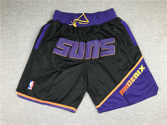 Men's Phoenix Suns Black Basketball Shorts