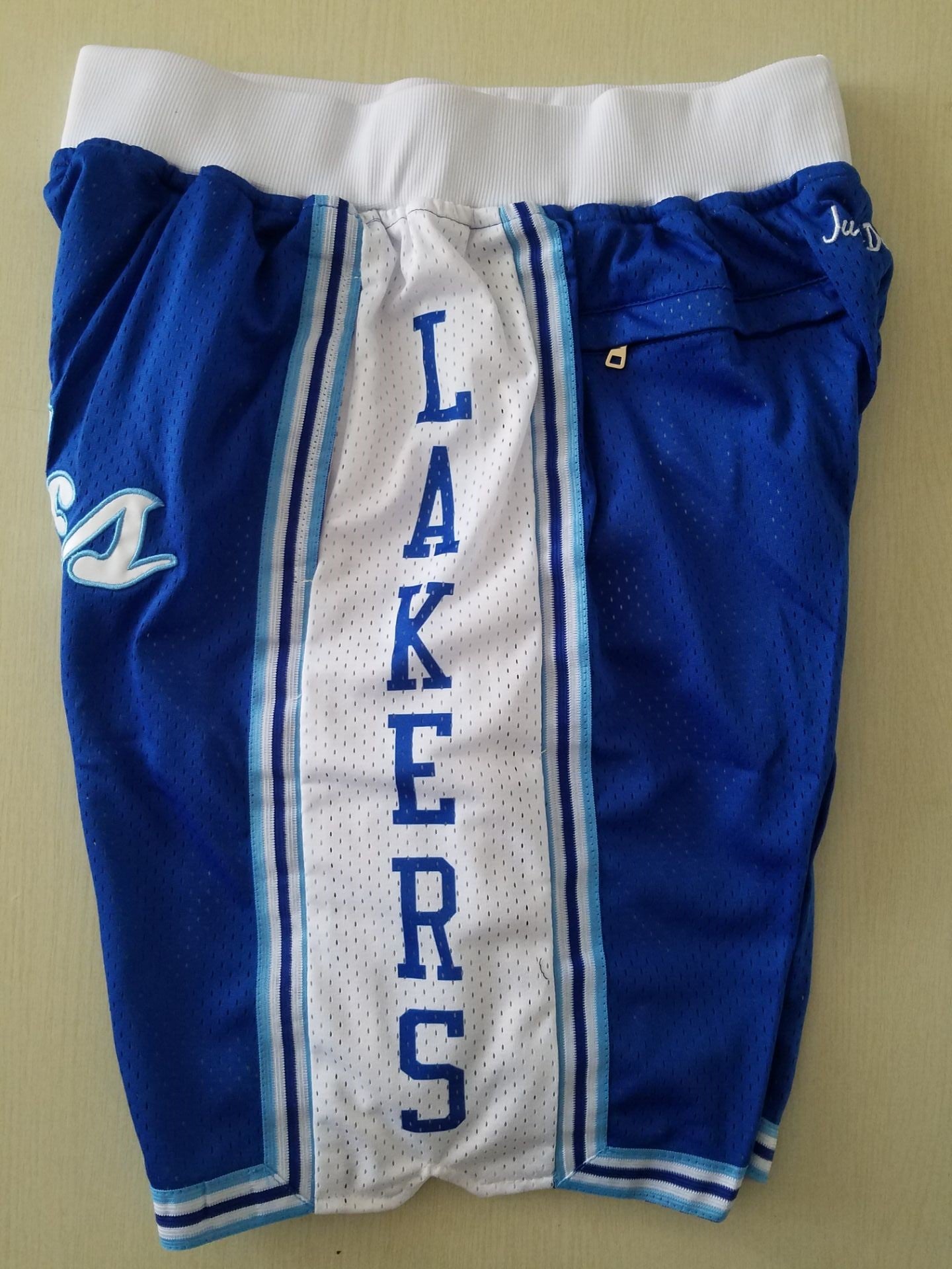 Men's MITCHELL AND NESS LOS ANGELES LAKERS Basketball SHORTS