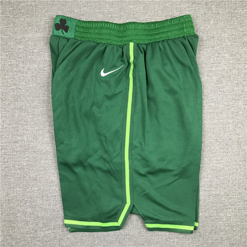 Men's Boston Celtics Green Basketball Retro Shorts