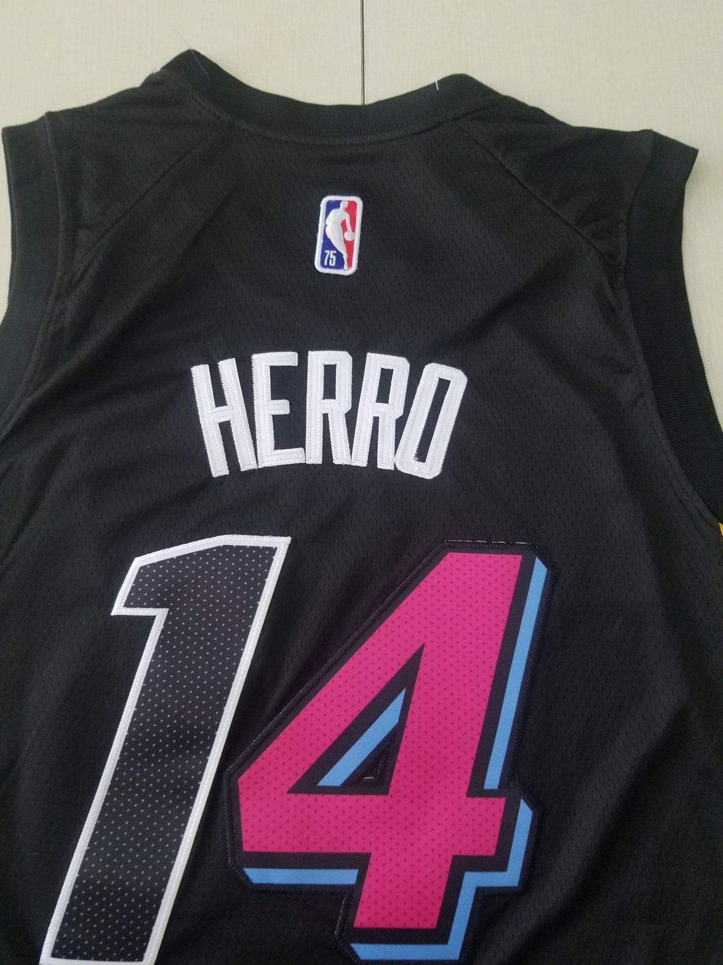 Men's Miami Heat Tyler Herro #14 Black Swingman Player Jersey - City Edition