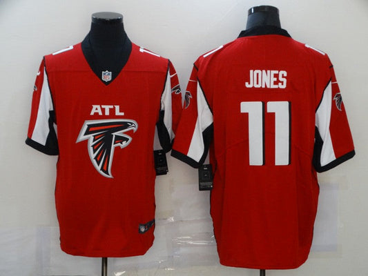 Men's Atlanta Falcons Julio Jones #11 Red Game Player Jersey