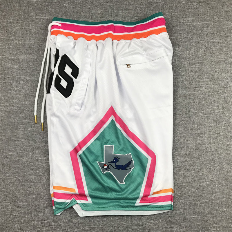 Men's San Antonio Spurs White City Edition Basketball Shorts