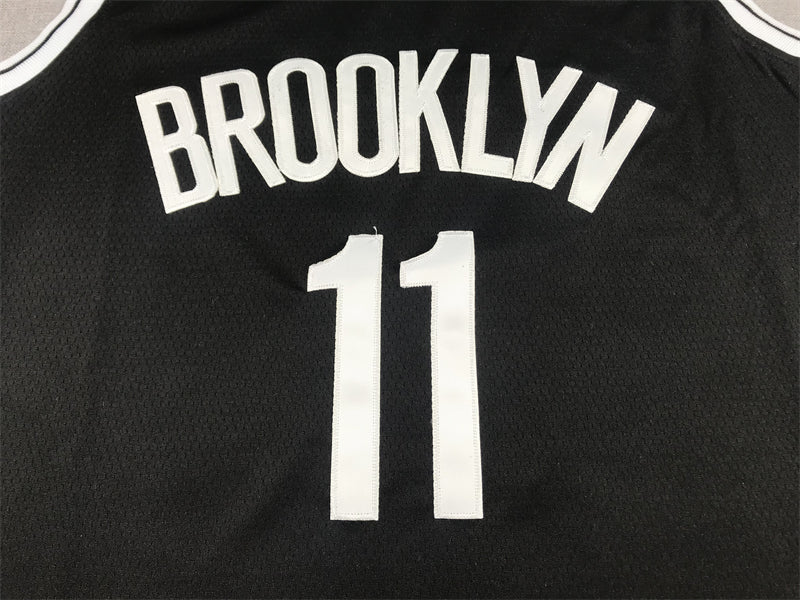 Men's Brooklyn Nets Kyrie Irving #11 Black 2022/23 Swingman Jersey - Icon Edition