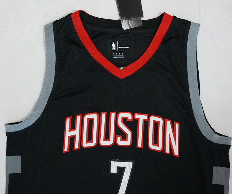 Men's Houston Rockets Carmelo Anthony #7 NBA Black Swingman Jersey