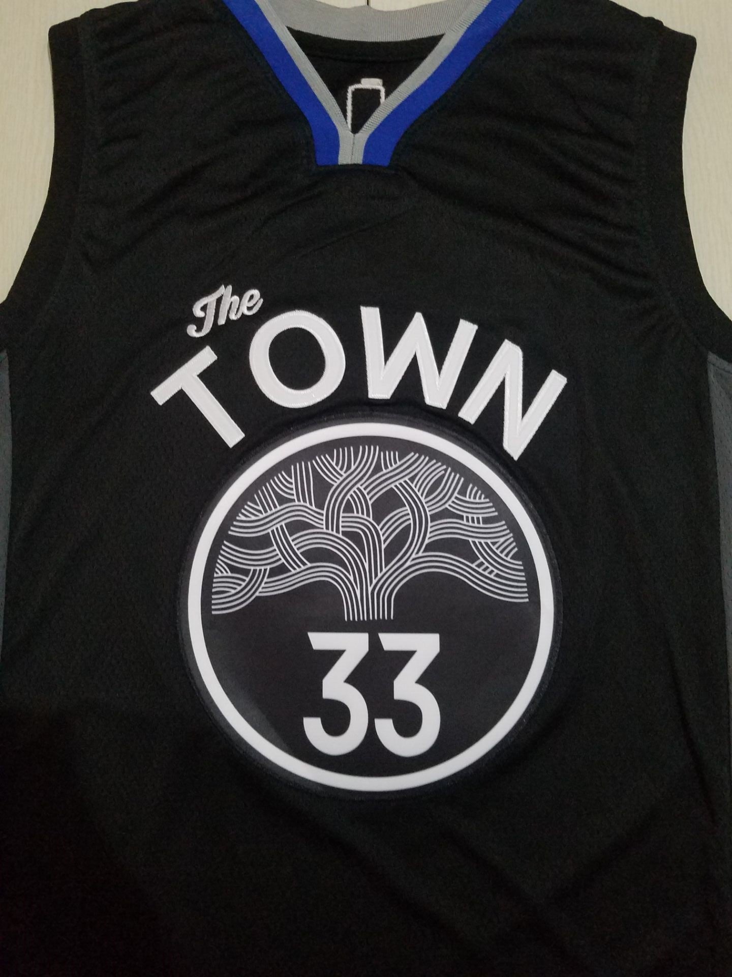 Men's Golden State Warriors James Wiseman #33 Black Swingman Jersey