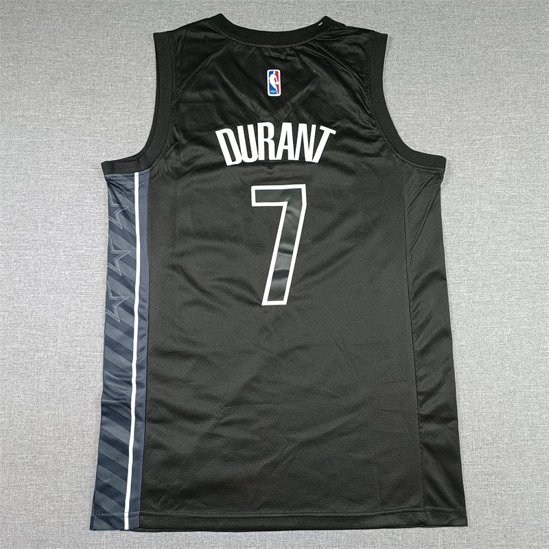 Men's Brooklyn Nets Kevin Durant #7 Black 2022/23 Statement Edition Swingman Jersey