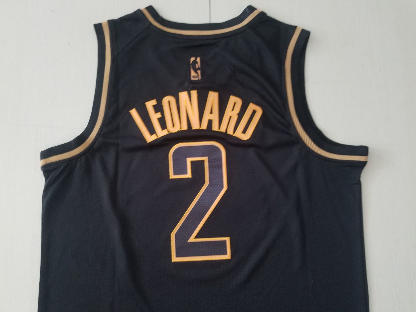 Men's LA Clippers Kawhi Leonard #2 NBA Black Player Jersey