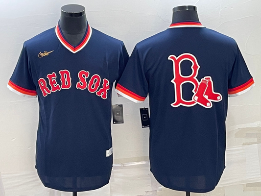 Men's Boston Red Sox Navy Replica Player Name Jersey