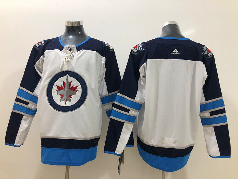 Men's Winnipeg Jets White Blank Player Game Jersey